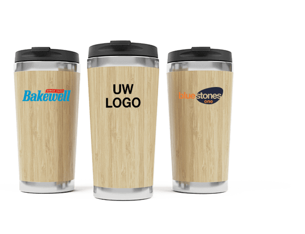 EcoSip - Bamboo Travel Mug Personalized