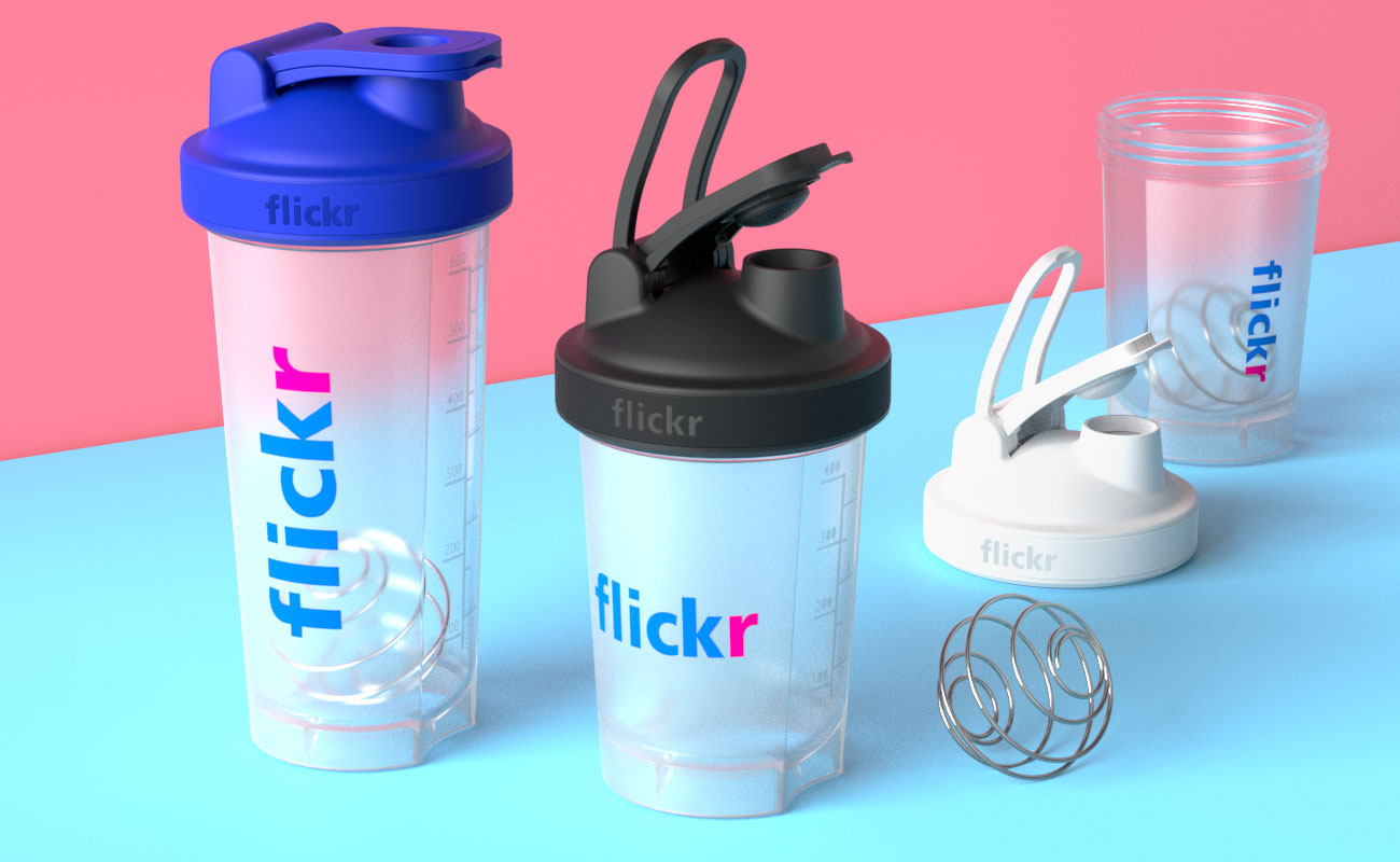 Mix - Shaker-flessen met logo